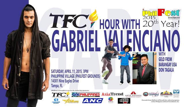 Tfc Presents Gab Valenciano Gelo And Don At Philfest 15 Philippine Cultural Foundation Inc