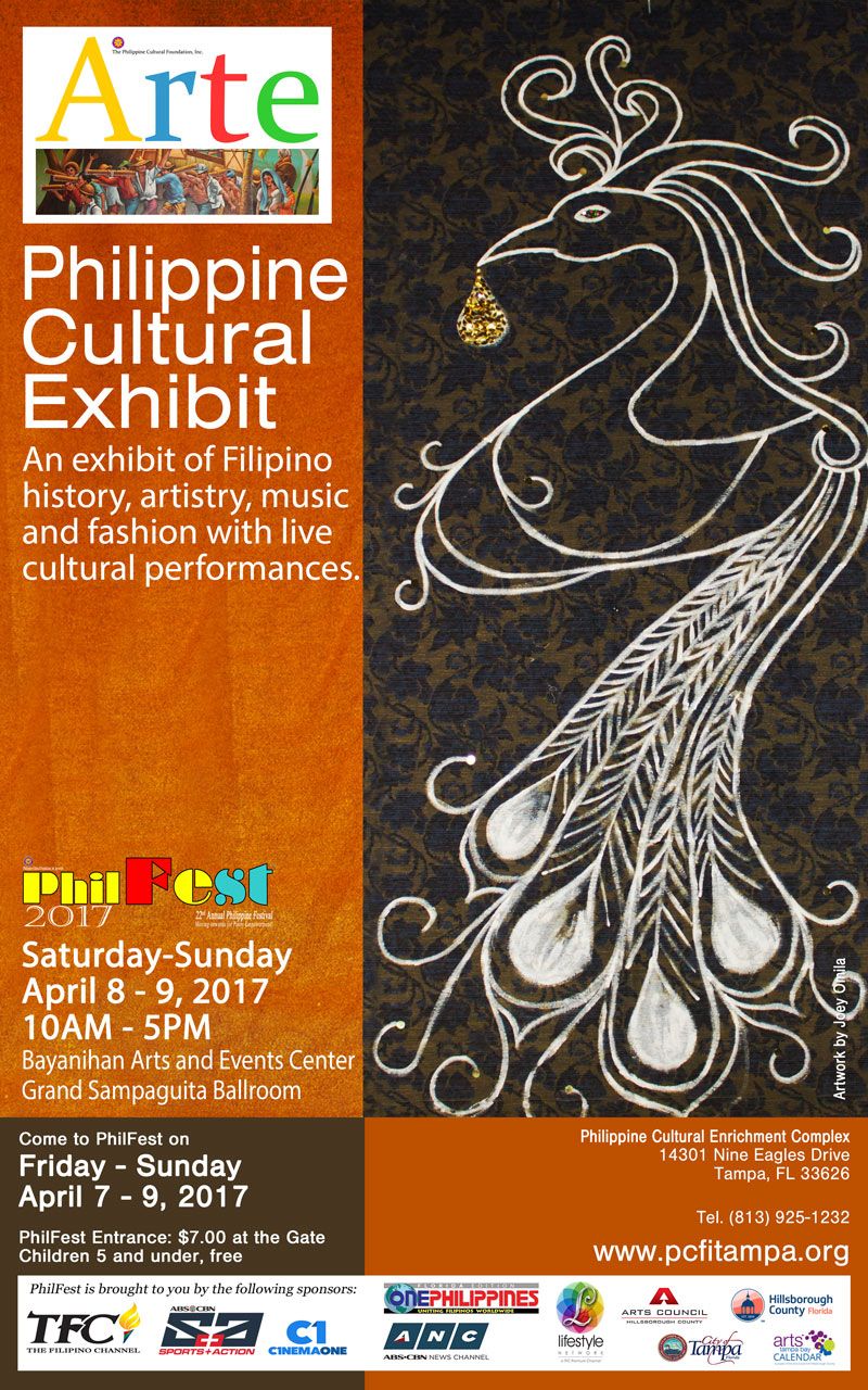 Philippine Cultural Exhibit 2017 - Philippine Cultural Foundation, Inc.